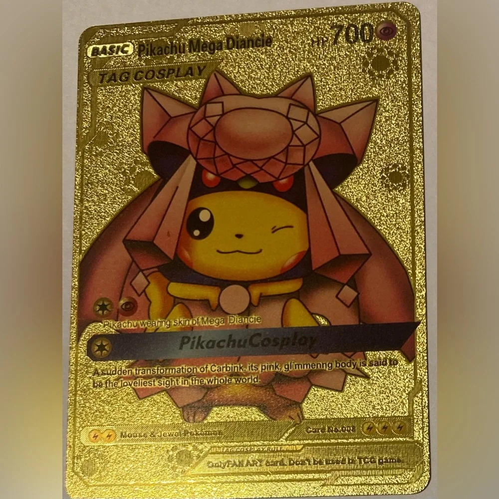 Pokemon | Games | Gold Foil Pikachu Mega Diancie | Poshmark Pokemon | Games | Gold Foil Pikachu Mega Diancie | Poshmark